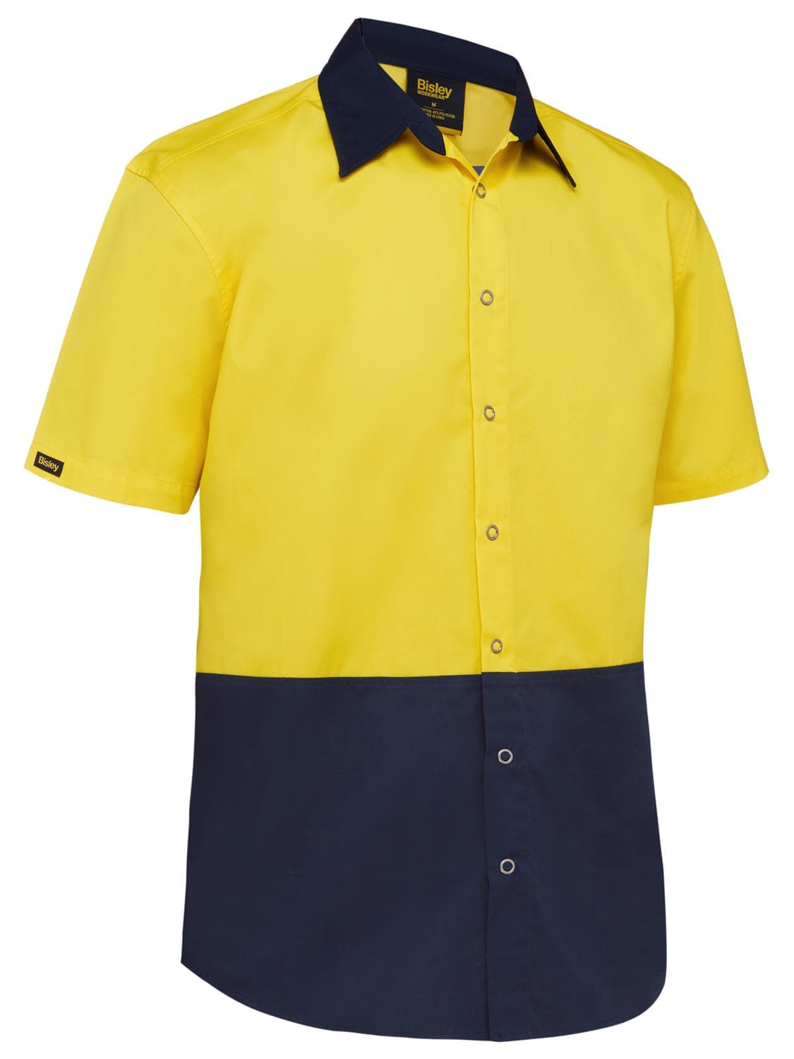 Bisley Two Tone Hi Vis Short Sleeve Shirt