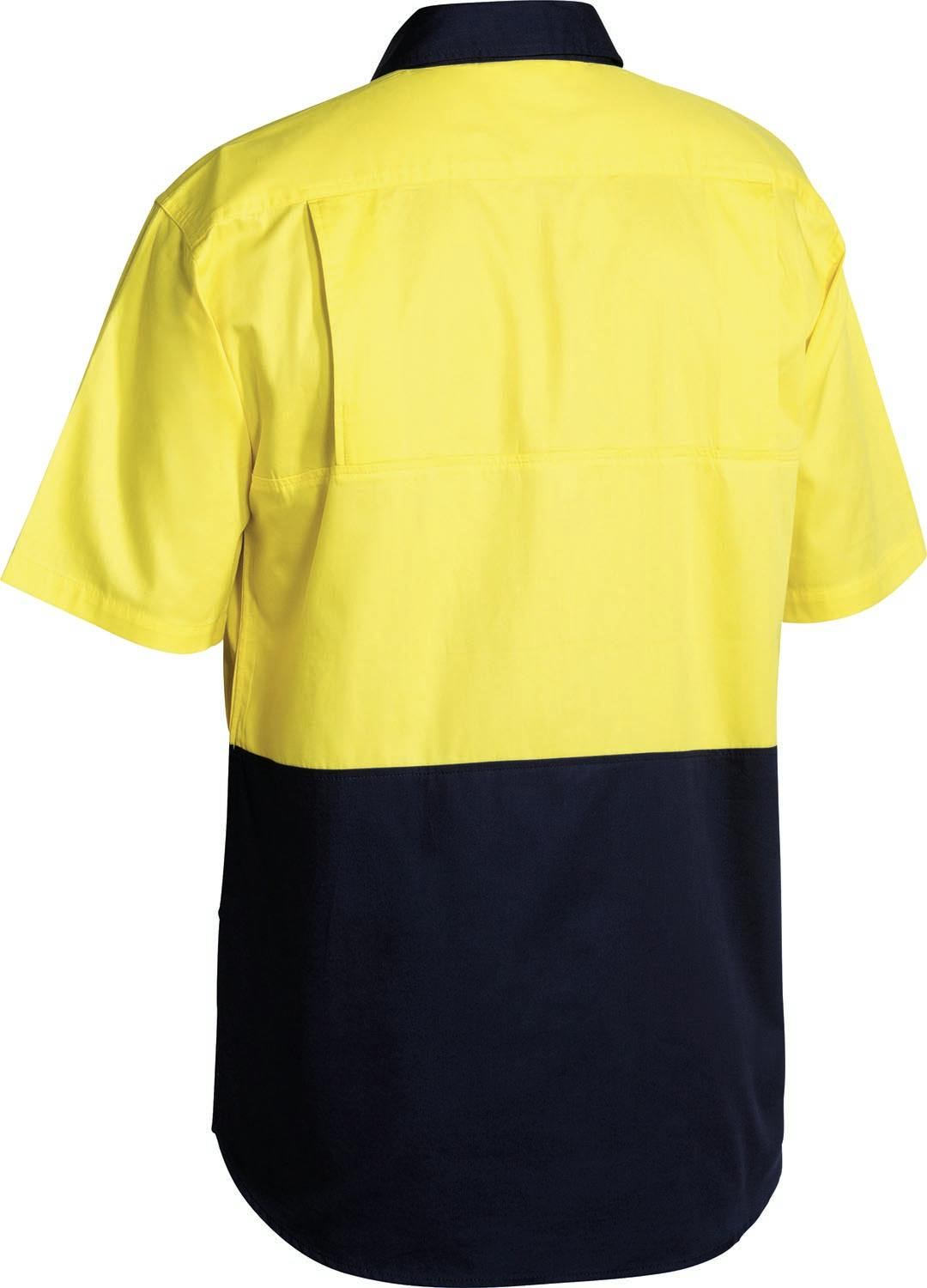 Bisley Hi Vis Cool Lightweight Drill Shirt_1