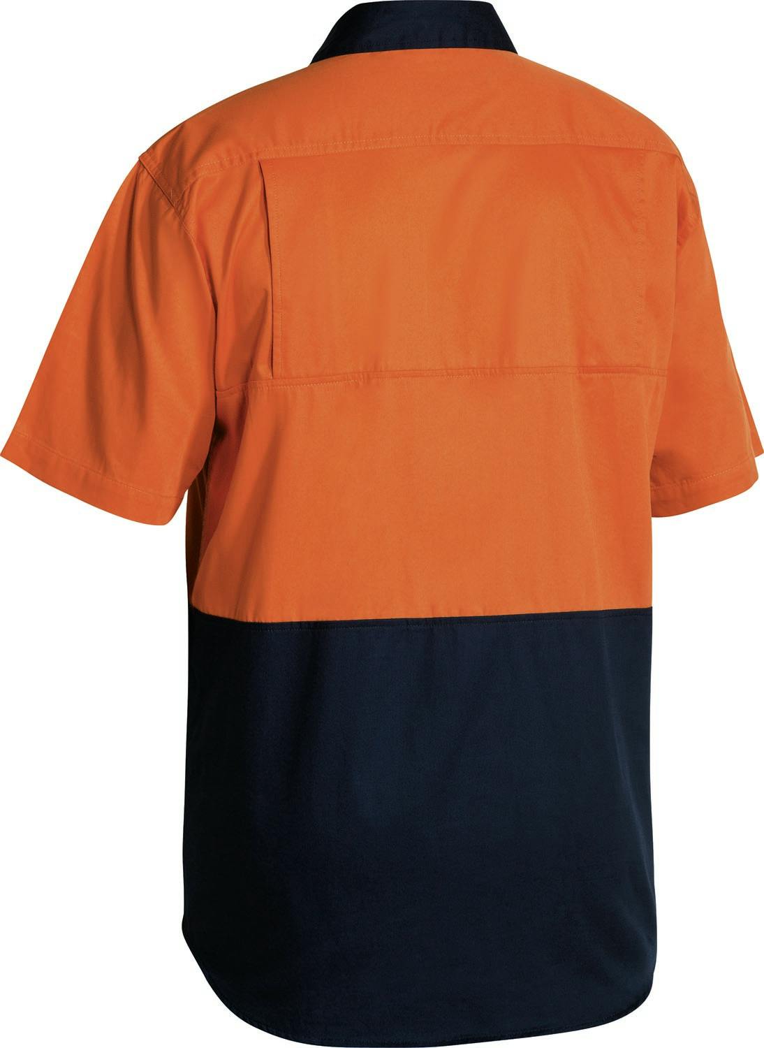 Bisley Hi Vis Cool Lightweight Drill Shirt_3