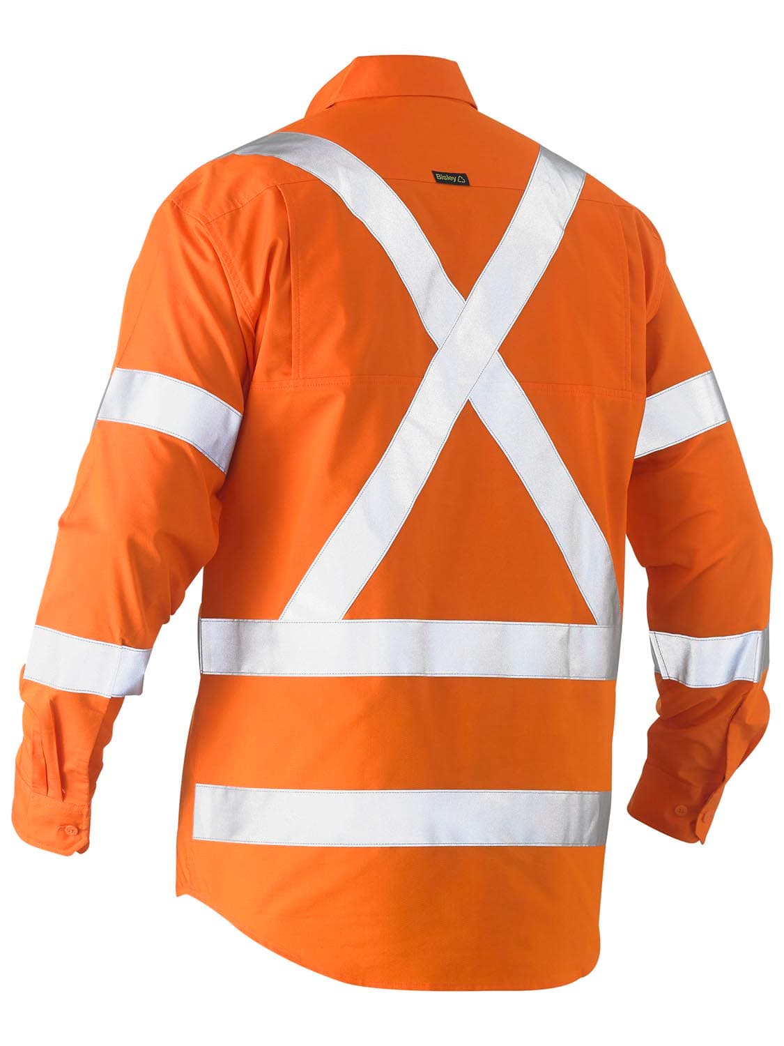 Bisley Bisley Recycle X Taped Hi Vis Drill Shirt