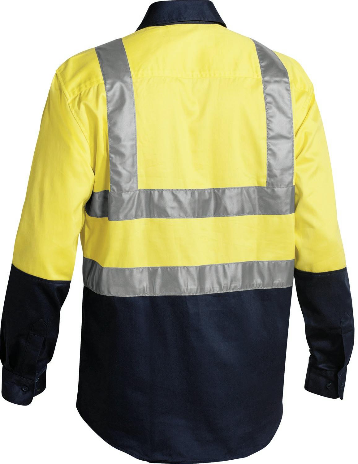 Bisley Taped Hi Vis Drill Shirt_1