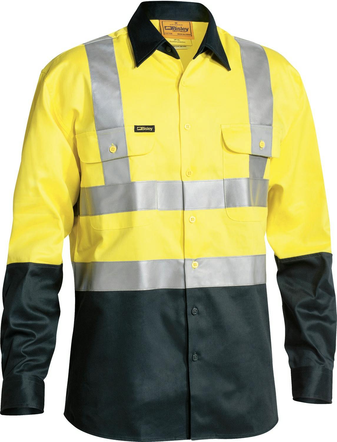 Bisley Taped Hi Vis Drill Shirt_4