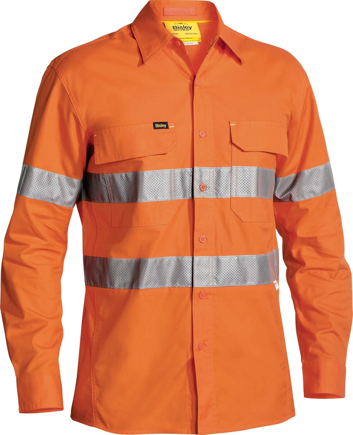 Bisley X Airflow™ Taped Hi Vis Ripstop Shirt