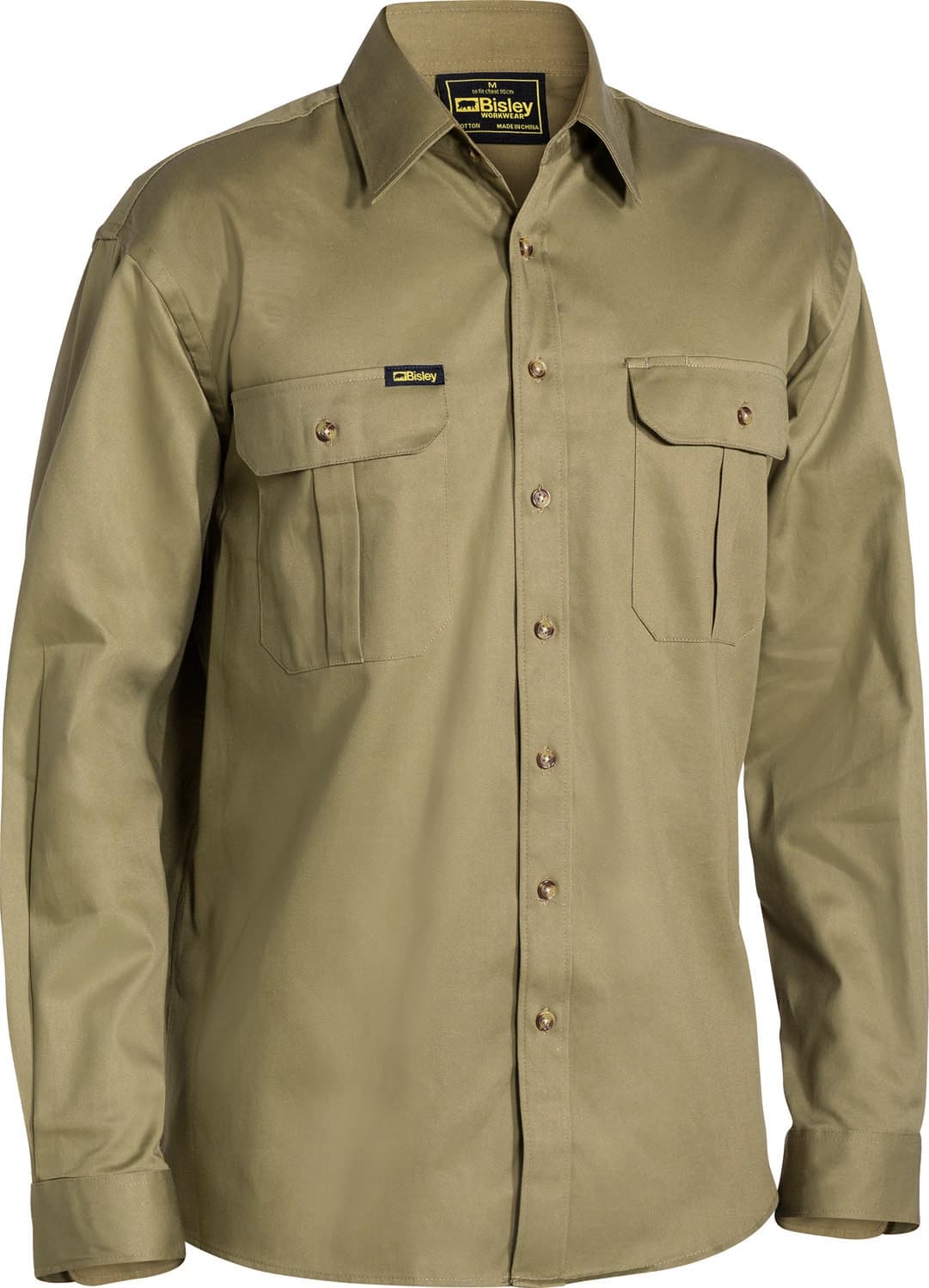 Bisley Original Cotton Drill Shirt - Long Sleeve_3