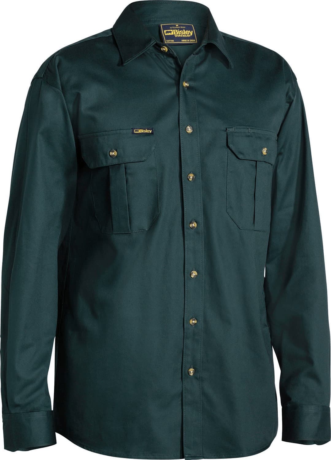Bisley Original Cotton Drill Shirt - Long Sleeve_6