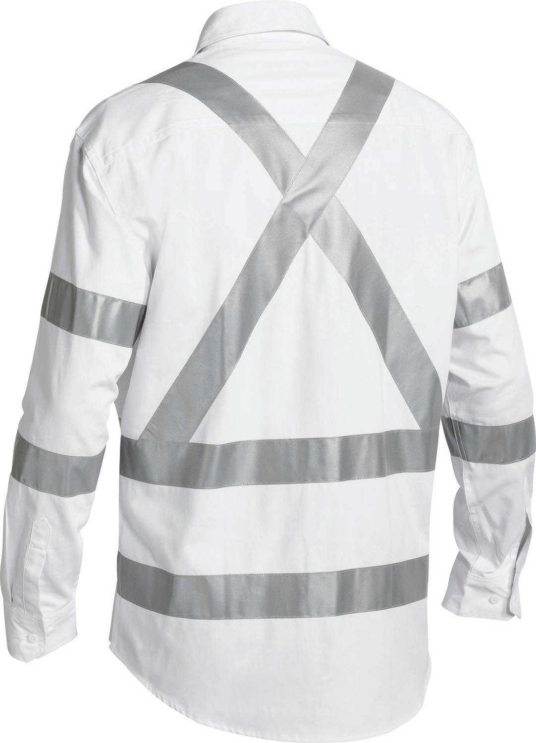 Bisley Taped Night Cotton Drill Shirt_1