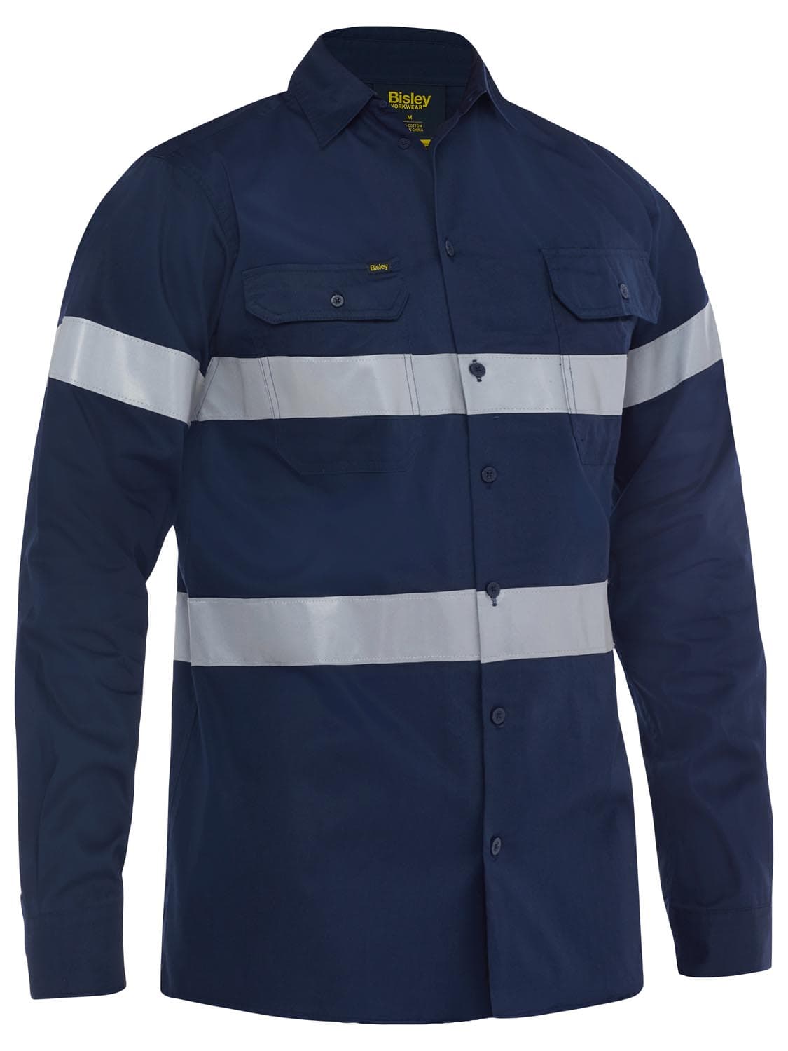 Bisley Taped Cool Lightweight Drill Shirt_2
