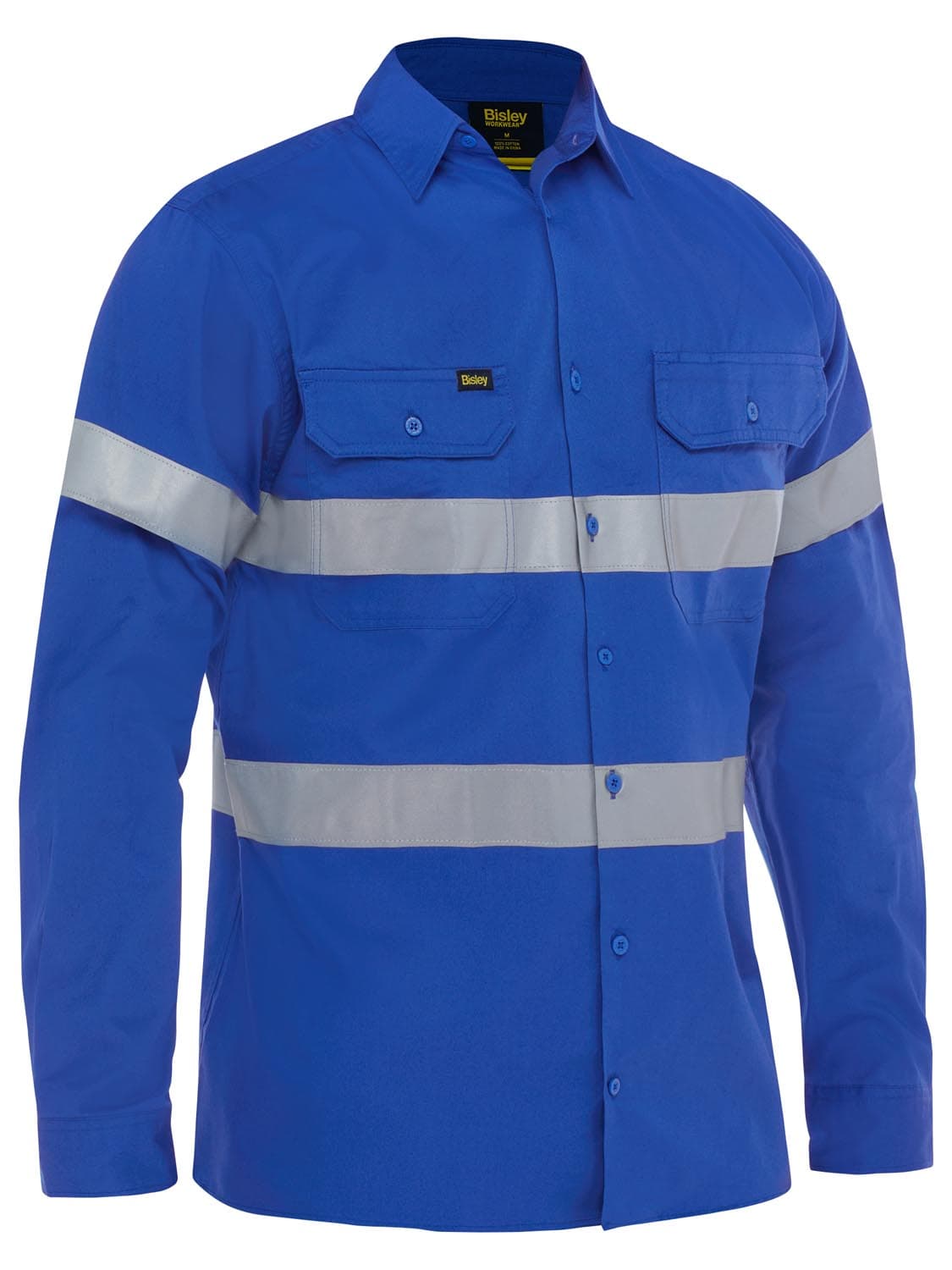 Bisley Taped Cool Lightweight Drill Shirt_4