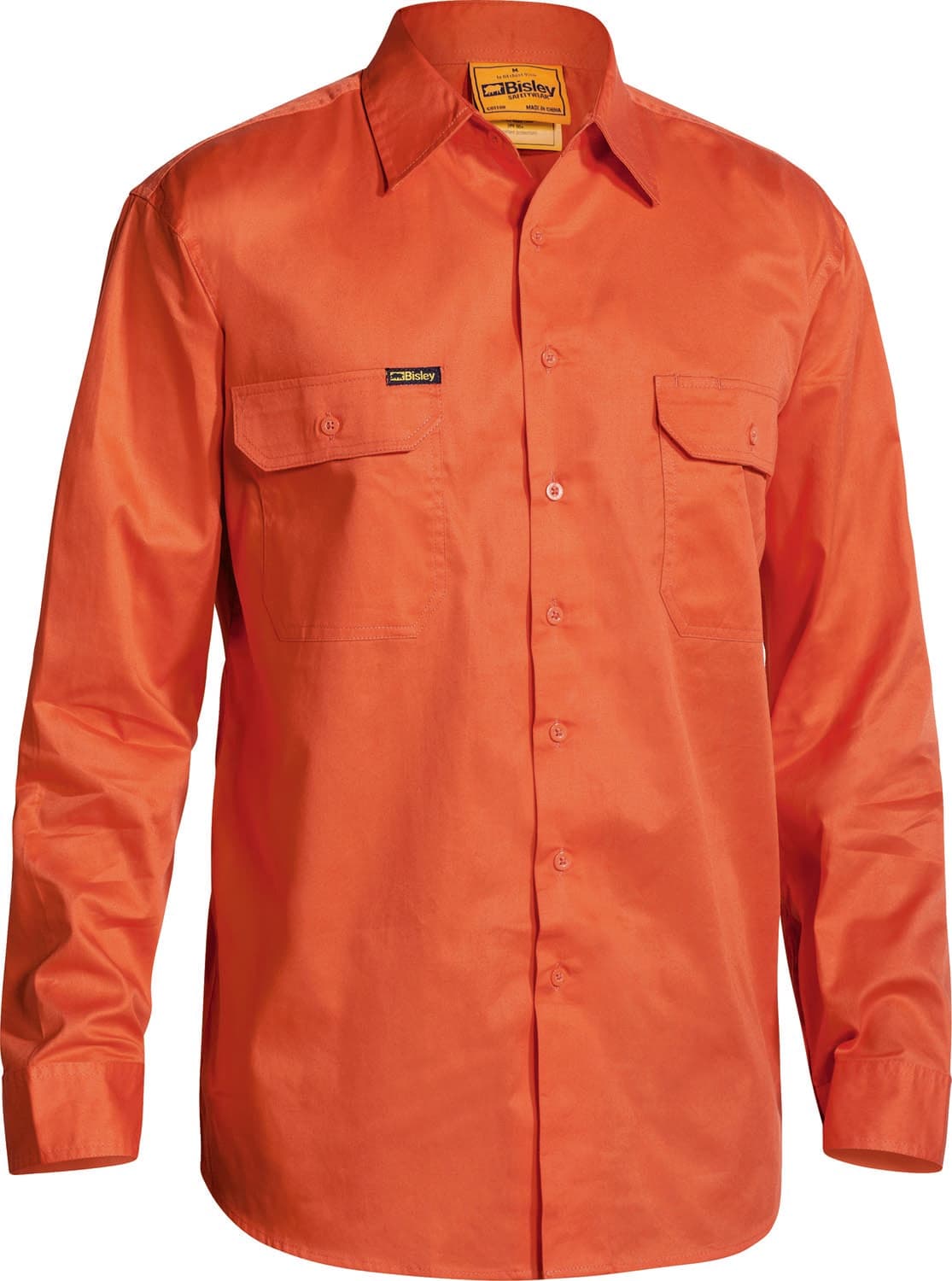 Bisley Hi Vis Cool Lightweight Drill Shirt