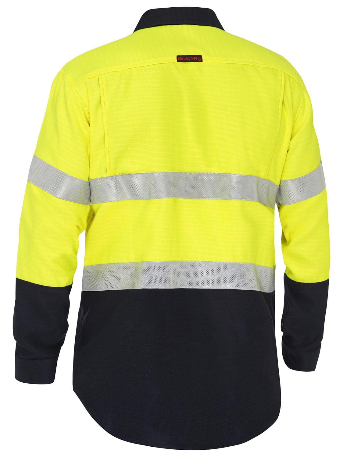 Bisley Apex 185 Taped Hi Vis FR Ripstop Vented Shirt_1