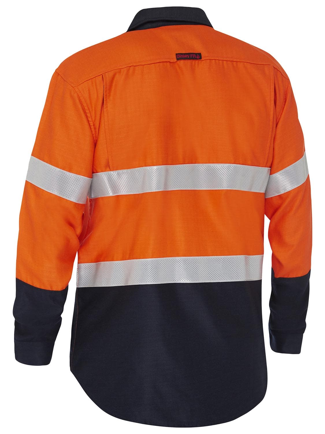 Bisley Apex 185 Taped Hi Vis FR Ripstop Vented Shirt_3