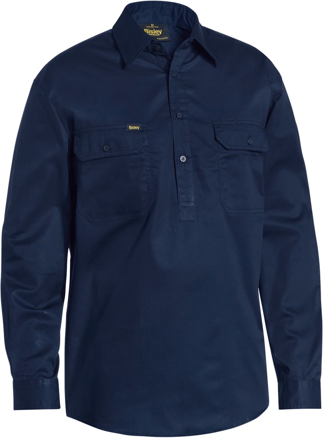 Bisley Closed Front Cool Lightweight Drill Shirt_0