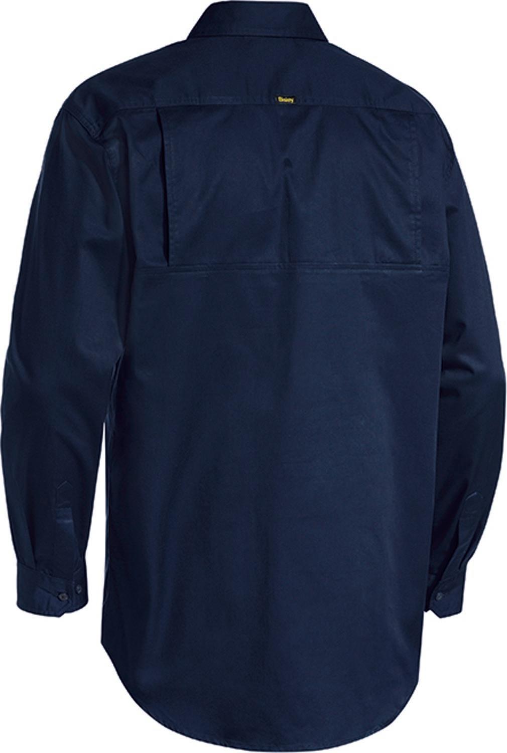 Bisley Closed Front Cool Lightweight Drill Shirt_1