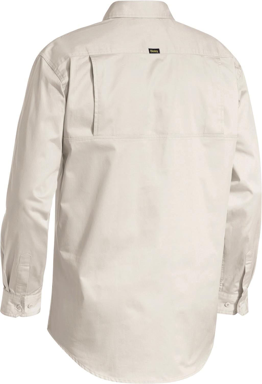 Bisley Closed Front Cool Lightweight Drill Shirt_3