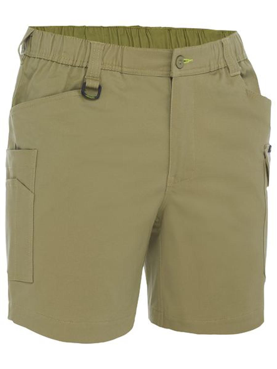 Bisley Stretch Cotton Elastic Waist Cargo Short_2