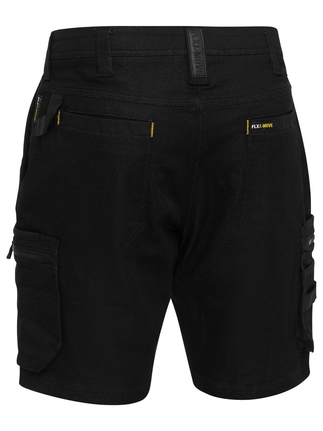 Bisley Flx and Move™ Stretch Denim Zip Cargo Shorts_0