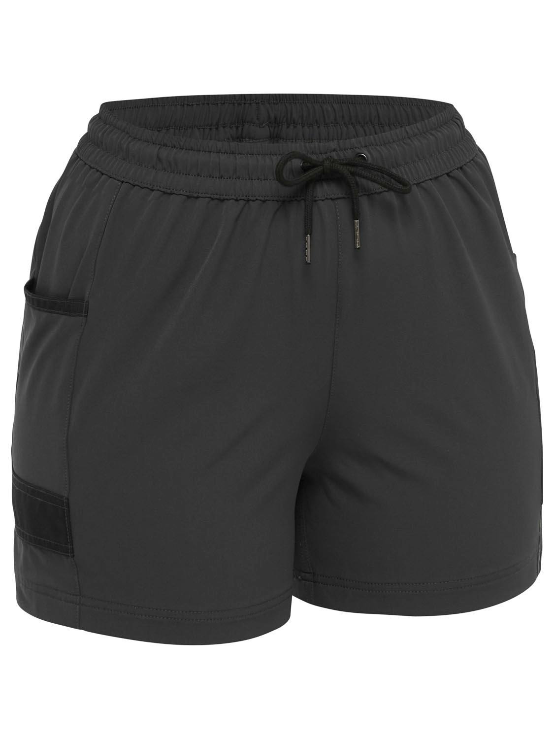 Bisley Women's Flx & Move™ 4-Way Stretch Elastic Waist Short_4