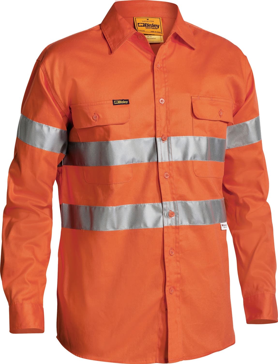 Bisley Taped Hi Vis Drill Shirt