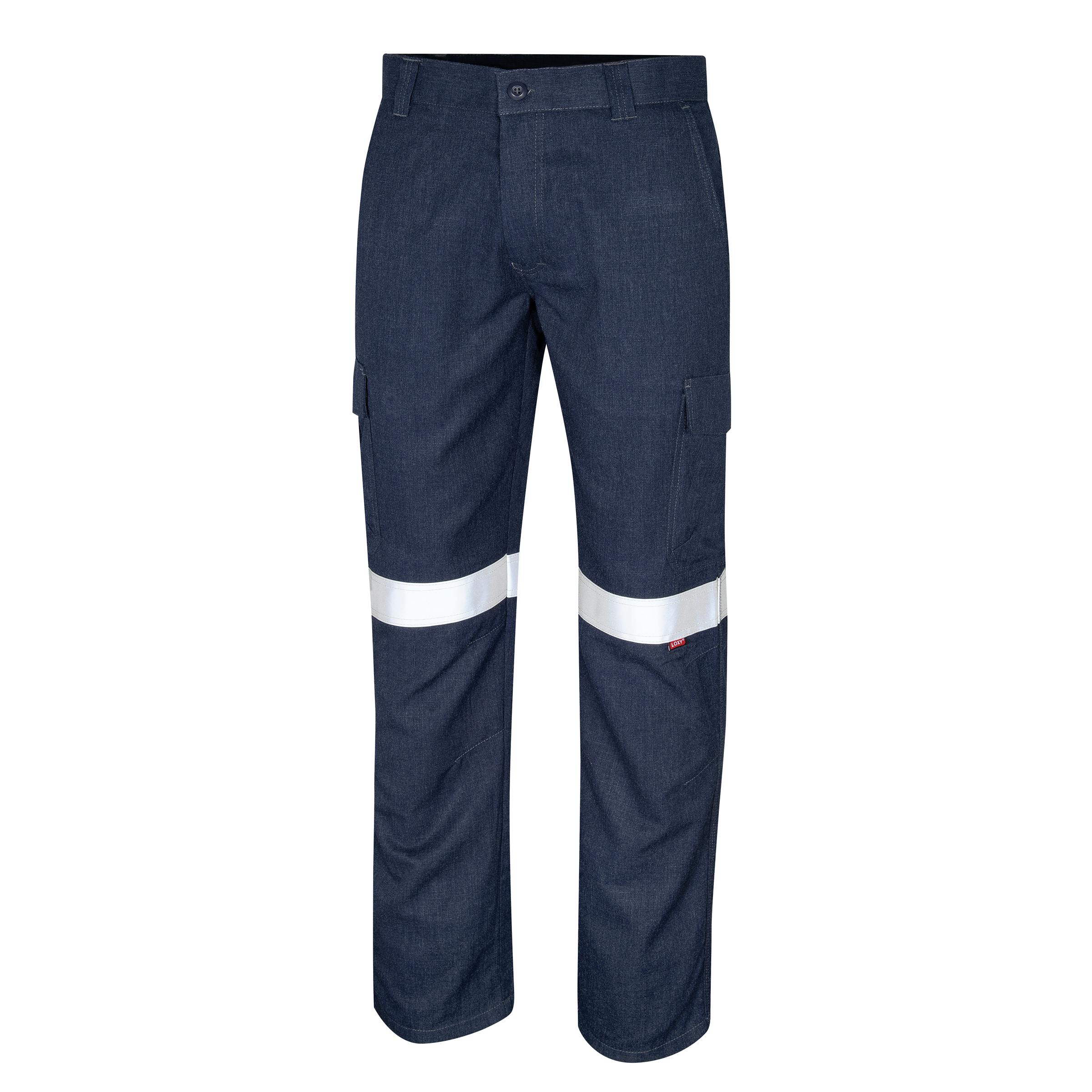 Bool PT Trousers Cargo 197gsm Parvotex 2.0 Fire Retardent With Loxy FR 9801 Reflective Tape_0