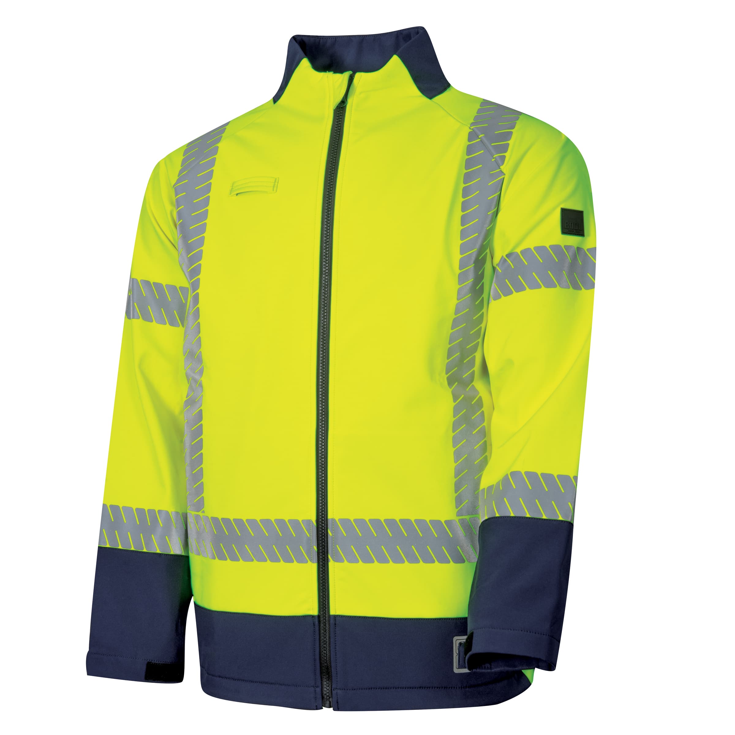 Bool PT Bool Workwear Hi-Vis Flame Retardant & Anti-static Soft Shell Jacket With FR Reflective Tape_1