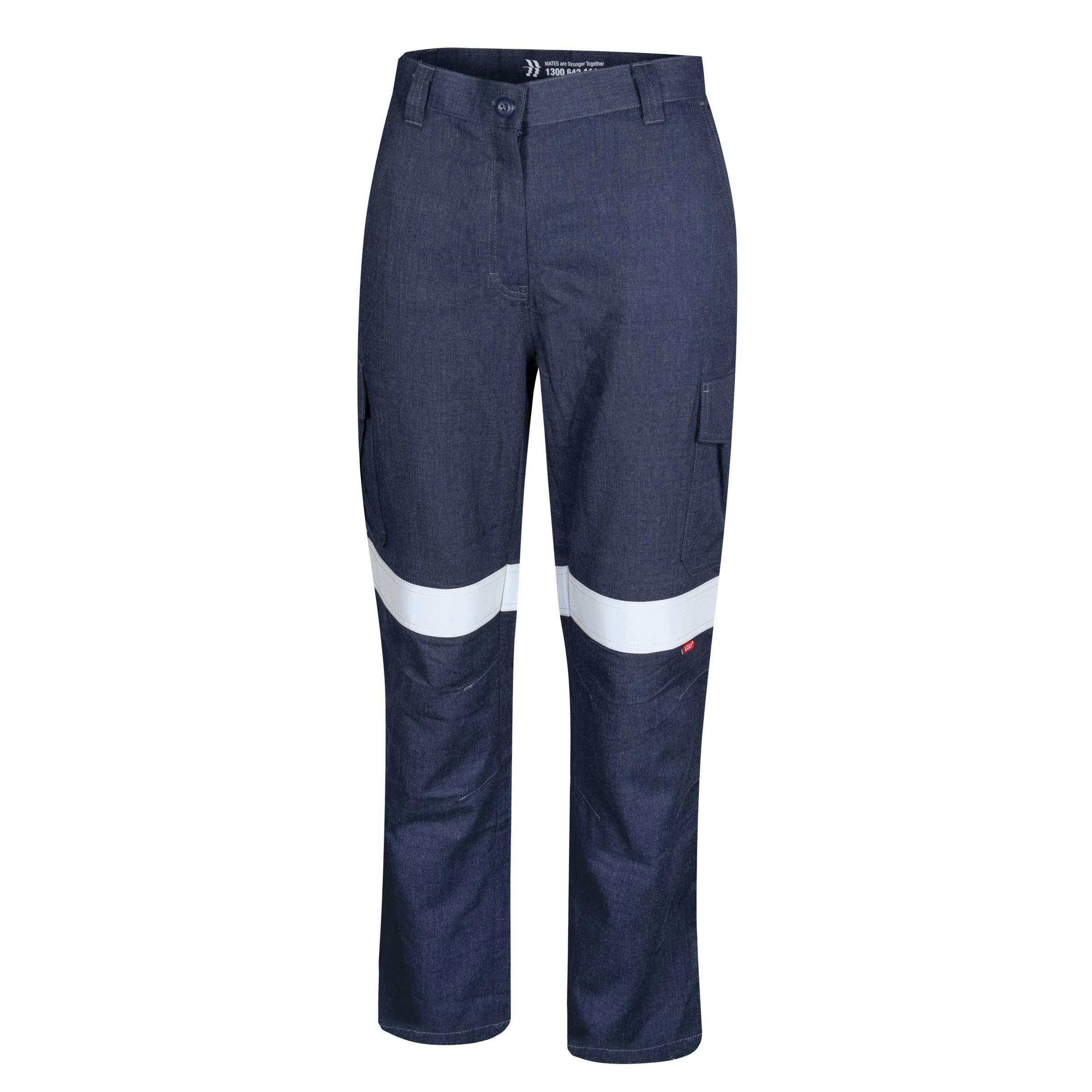 Bool PT Trousers Cargo Ladies 197gsm Parvotex 2.0 Fire Retardent With Loxy FR 9801 Reflective Tape