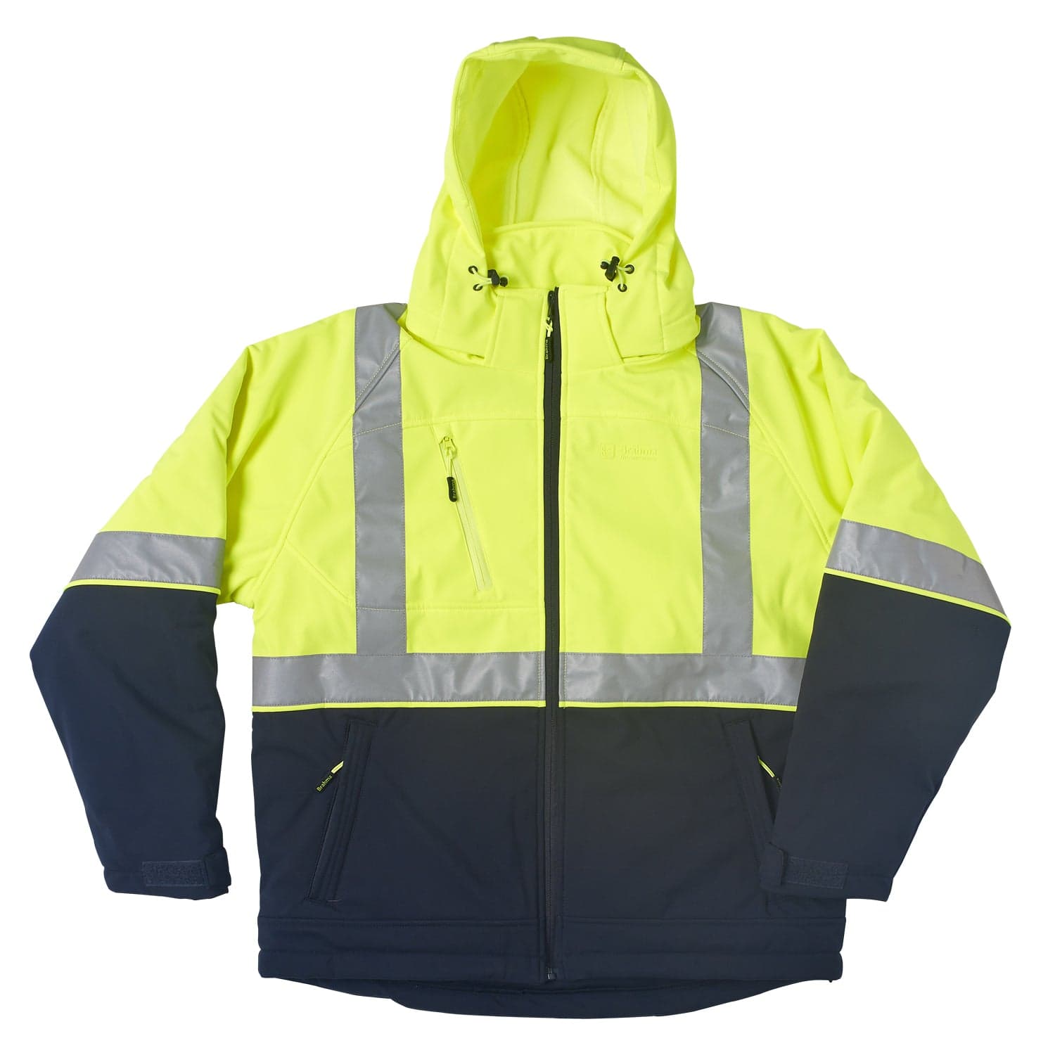 Brahma Cradle Mountain II D/N Padded Soft Shell Jacket (Yellow/Navy)