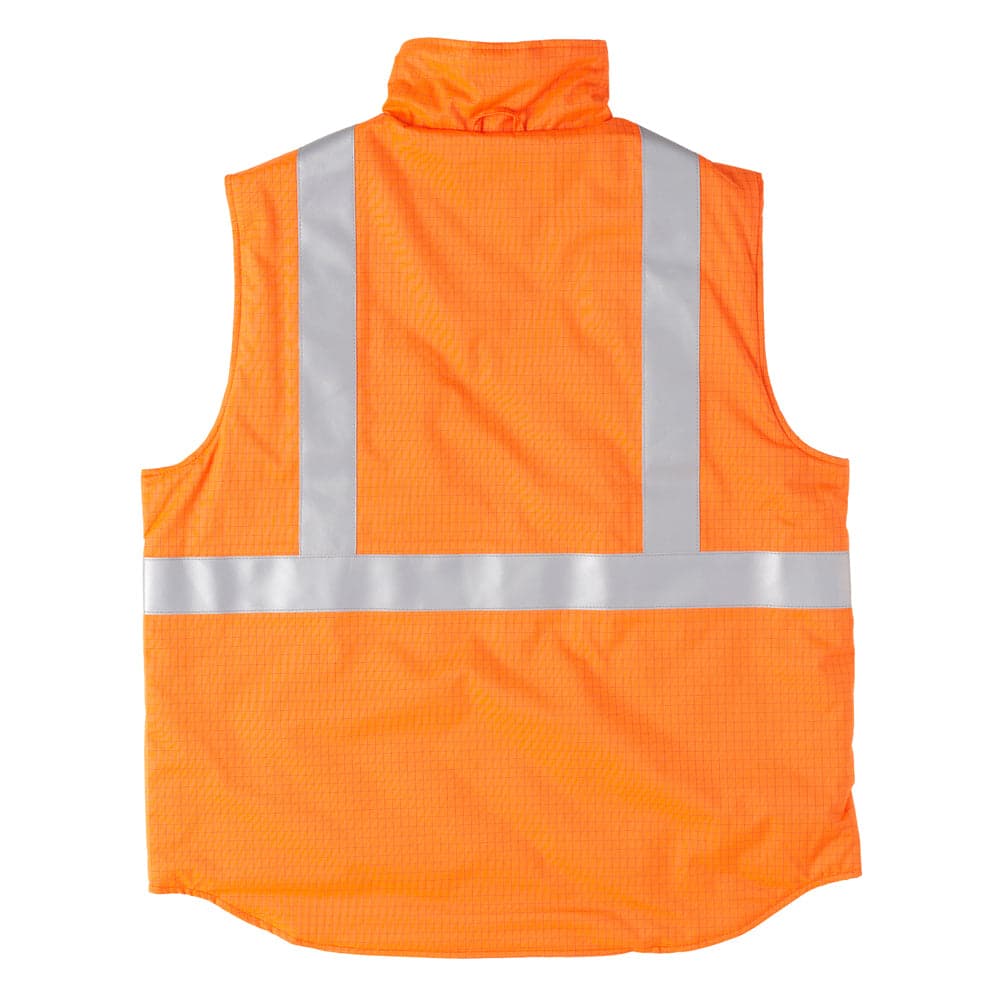 Brahma Platinum Vest Flame Retardant & Anti-Static (Orange/Navy)_7