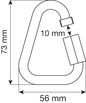 CAMP Delta Quick Link Steel 8 Mm