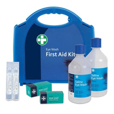 FastAid Emergency Eyewash Kit, Plastic Portable