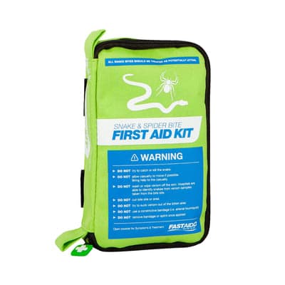 FastAid First Aid Kit, Snake & Spider Bite Kit, Soft Pack