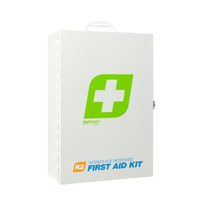 FastAid First Aid Kit, R2, Workplace Response Kit, Metal Wall Mount_1