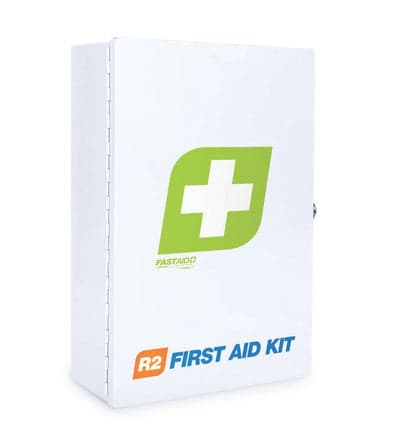 FastAid Empty Metal First Aid Box