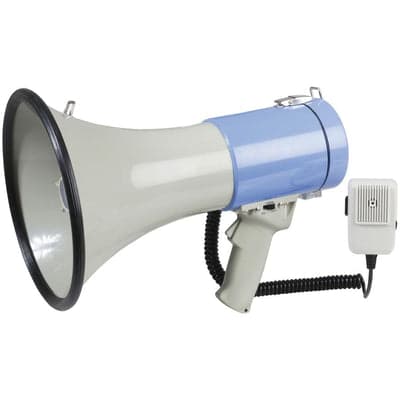 FastAid Megaphone Pa 25Wrms W/Siren