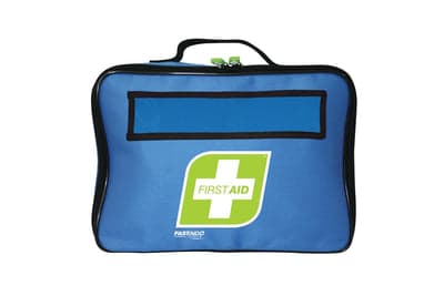 FastAid First Aid Soft Pack, R1, Blue, Empty With Fold Out Compartments, 260 (W) X 190 (H) X 100 (D) Mm