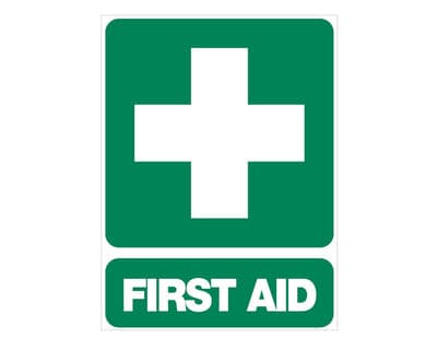 FastAid Sign, First Aid, 600 X 450Mm, Poly_0