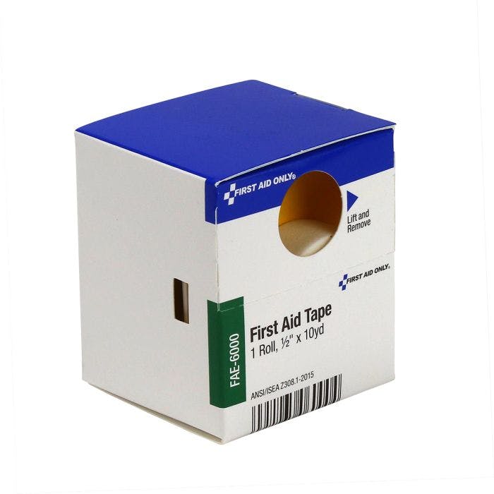 First Aid Only SC Refill 1/2"x10 yd. First Aid Tape, 1/box