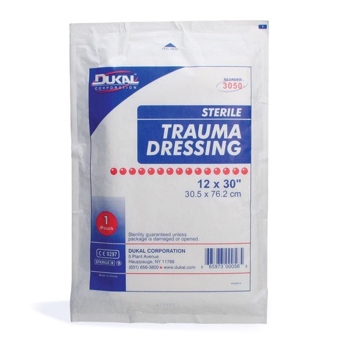 First Aid Only 12"x30" Multi-Trauma Dressing