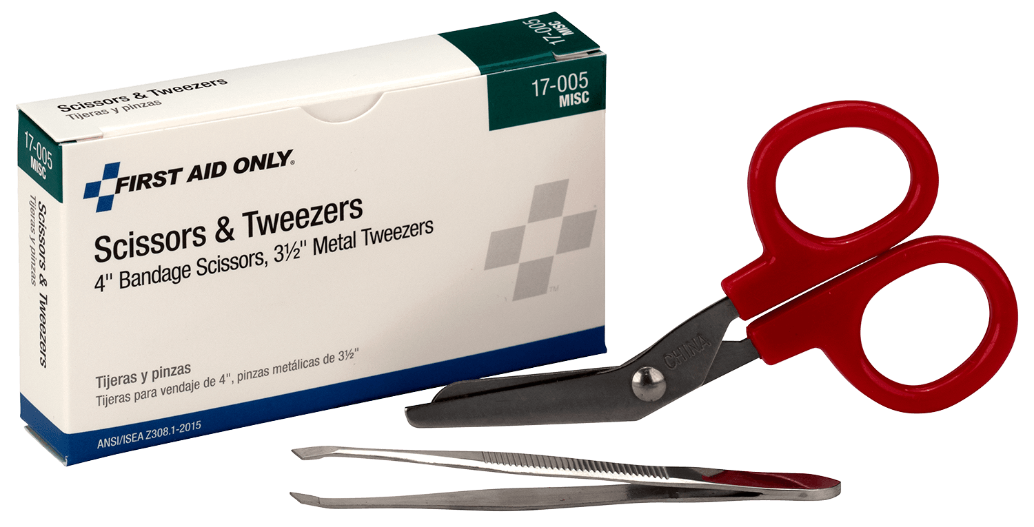 First Aid Only Scissors & Forceps, 1 ea./box