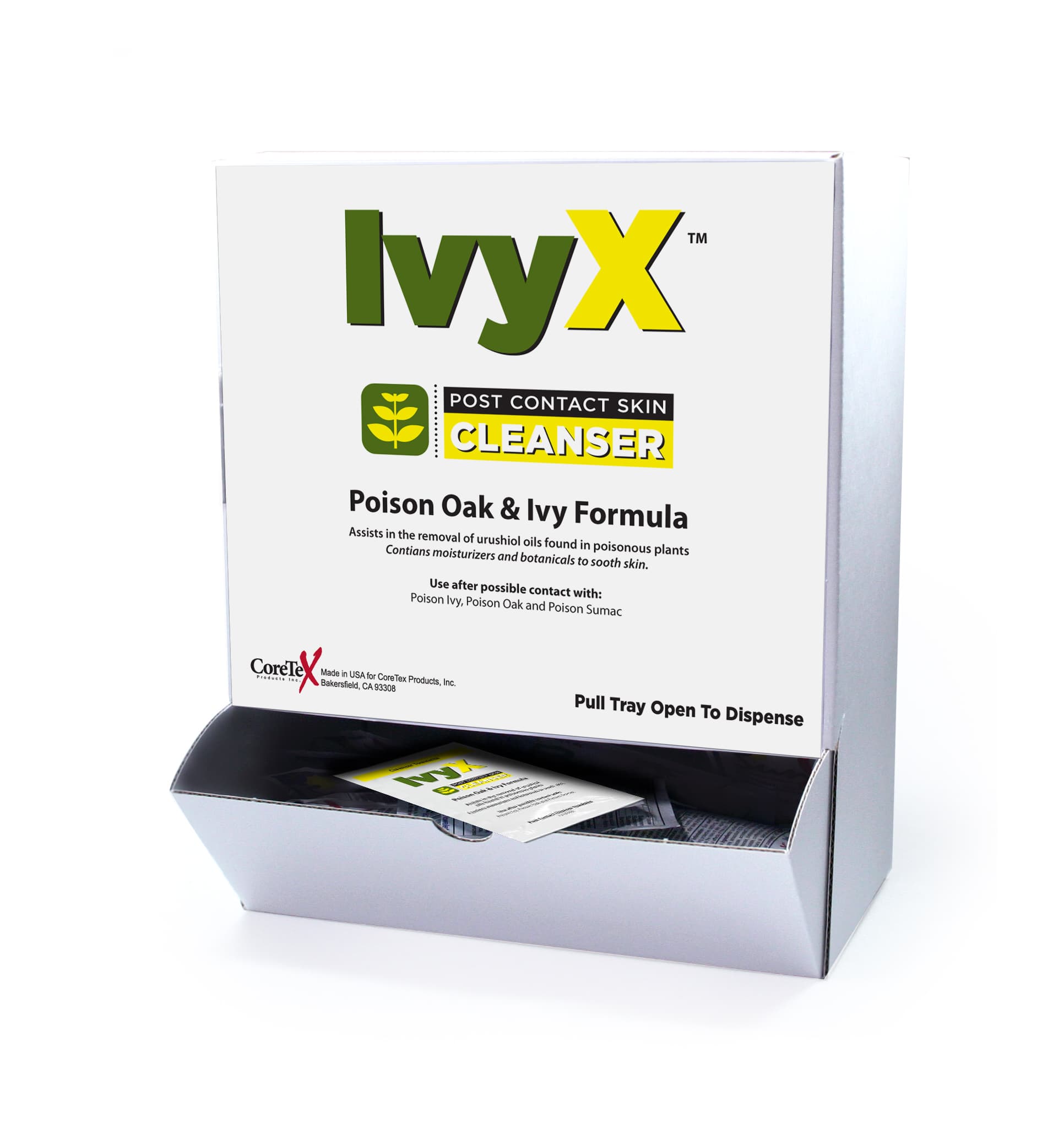 First Aid Only IvyX Post-Contact Cleanser Packets, 25/box_0