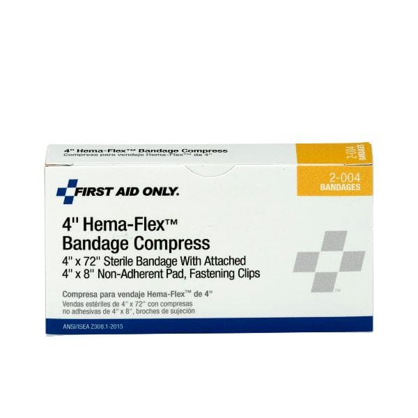 4" Hema-Flex Bandage Compress, 1/box