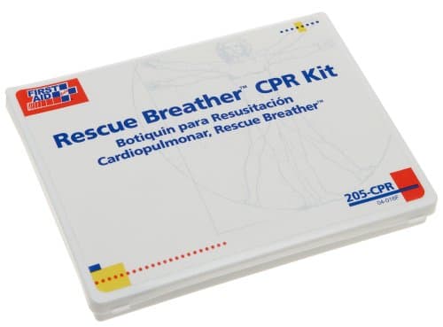 CPR Kit, Single Use, Plastic Case