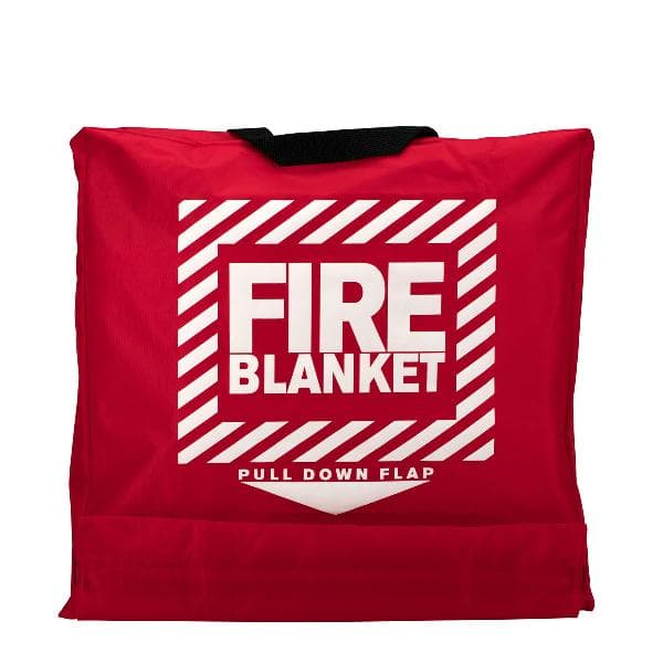 62"x84" Wool Fire Blanket in Hanging Pouch