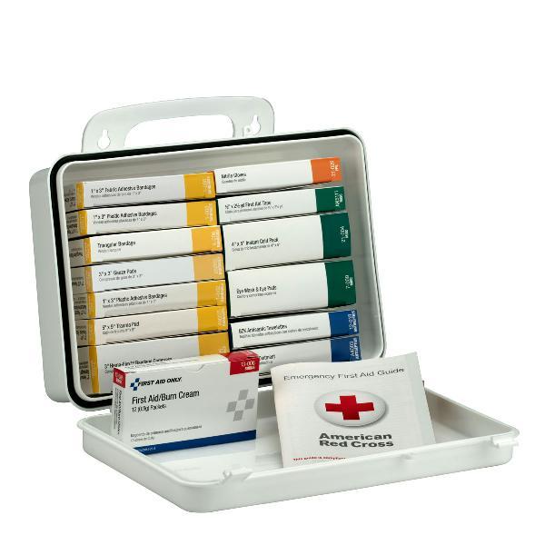 16 Unit First Aid Kit, Plastic Case