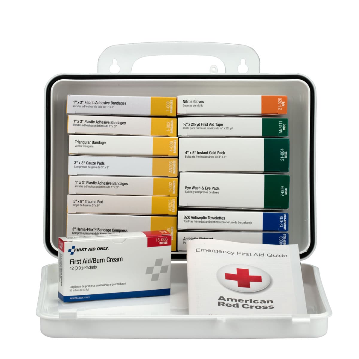16 Unit First Aid Kit, Plastic Case_1