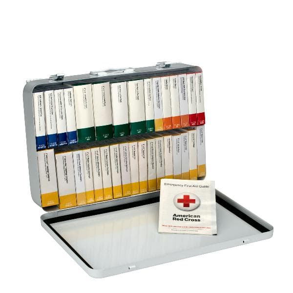 36 Unit First Aid Kit, Metal Case_3