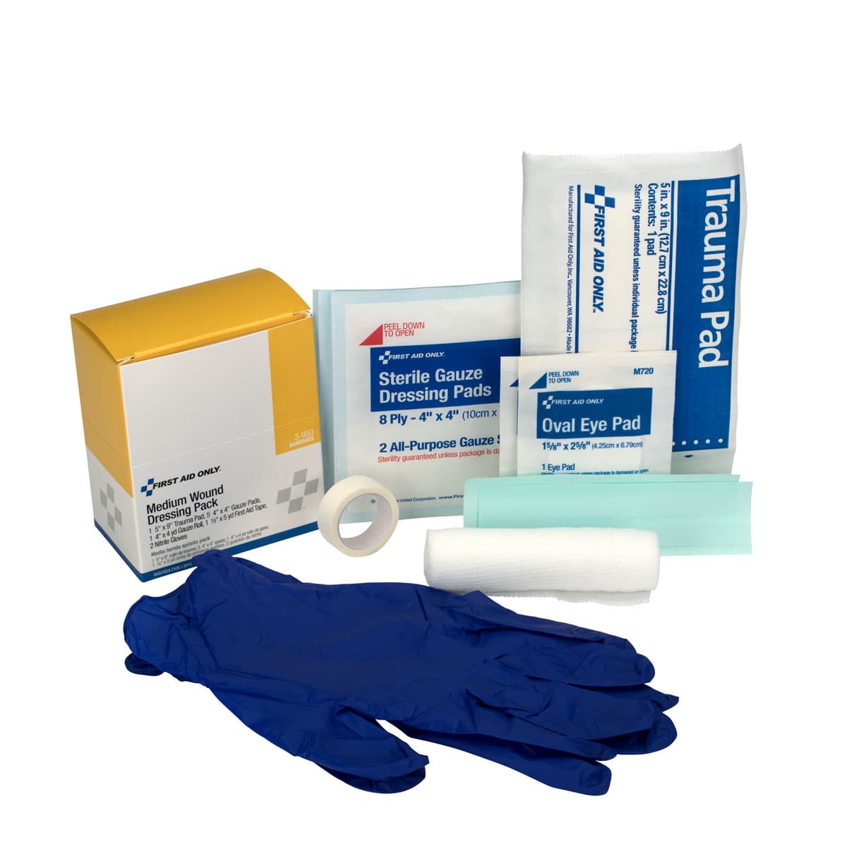 First Aid Only Medium Wound Dressing Pack 