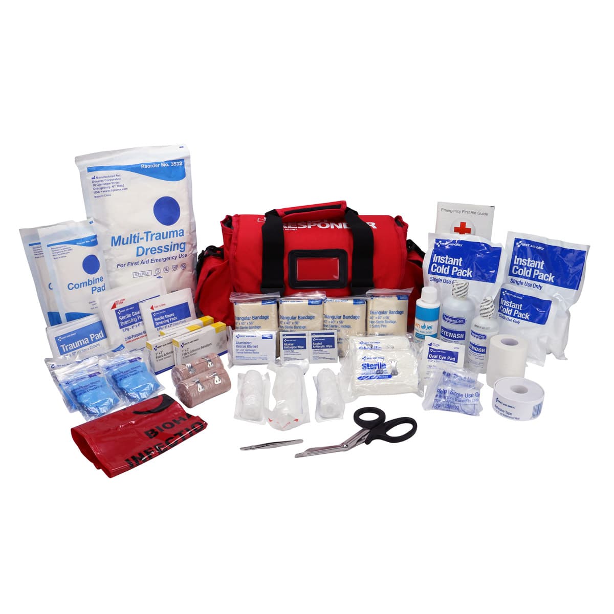 First Responder Kit, Large 158 Piece Bag