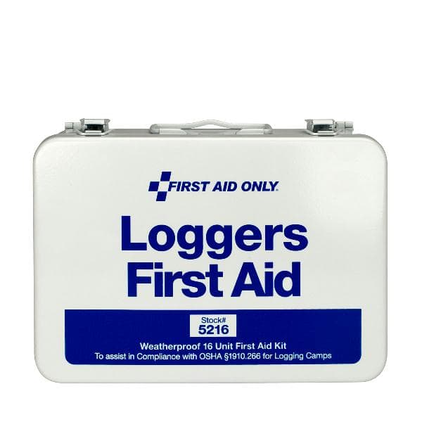 25 Person Loggers First Aid Kit, Metal Case_2