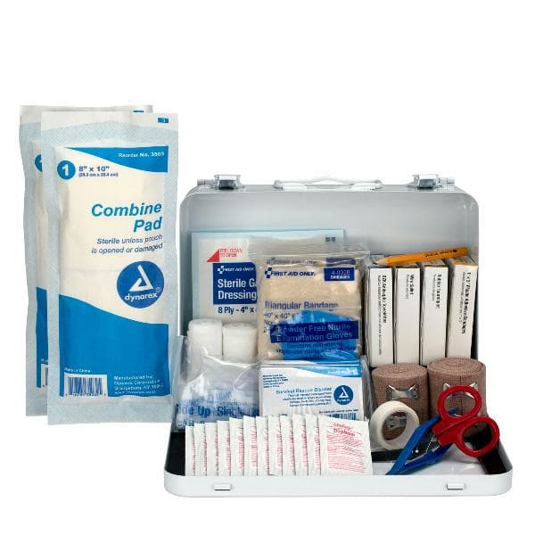 25 Person Loggers First Aid Kit, Metal Case_4