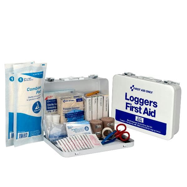 25 Person Loggers First Aid Kit, Metal Case_5